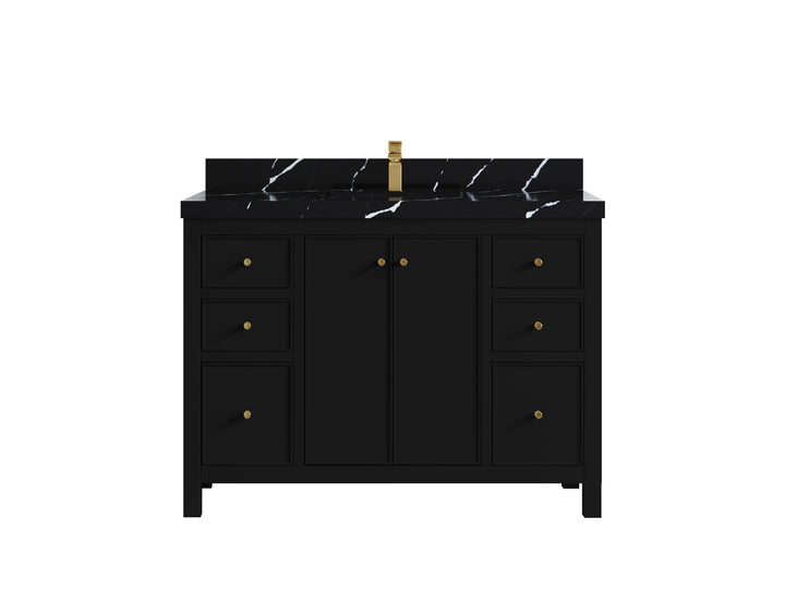 Chicago 48 in. W x 22 in. D Single Sink Bathroom Vanity - photo 9