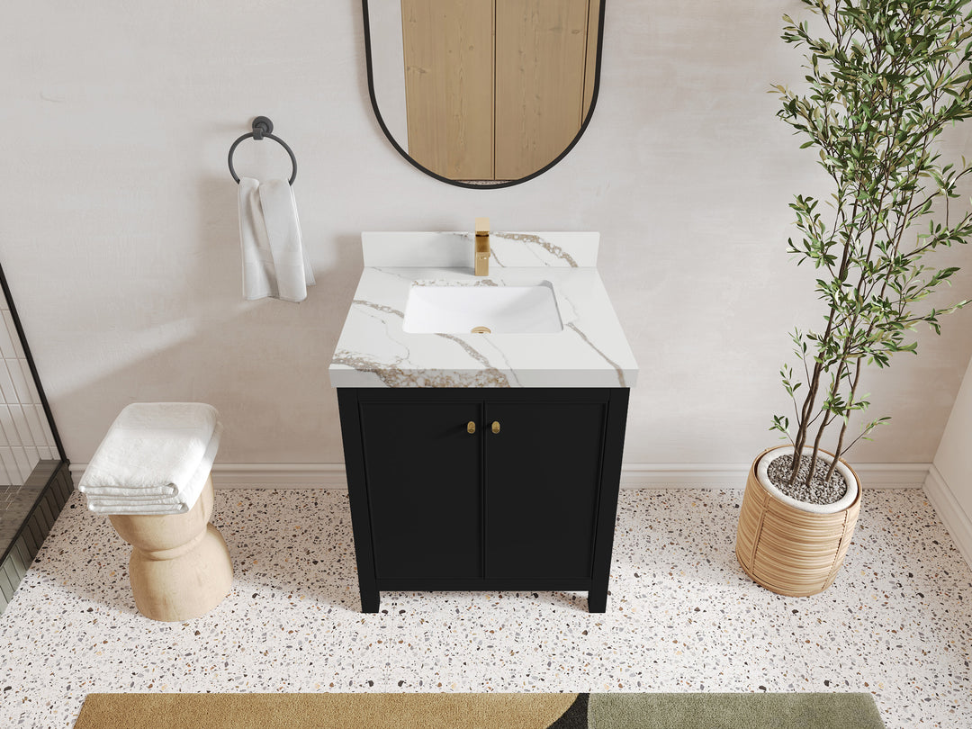 Chicago 30 in. W x 22 in. D Single Sink Bathroom Vanity