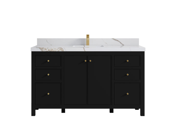 Chicago 60 in. W x 22 in. D Single Sink Bathroom Vanity - photo 15