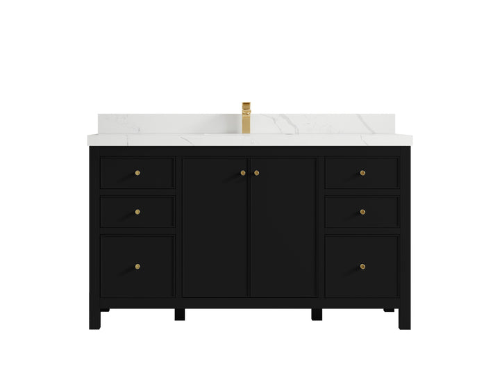Chicago 60 in. W x 22 in. D Single Sink Bathroom Vanity - photo 17