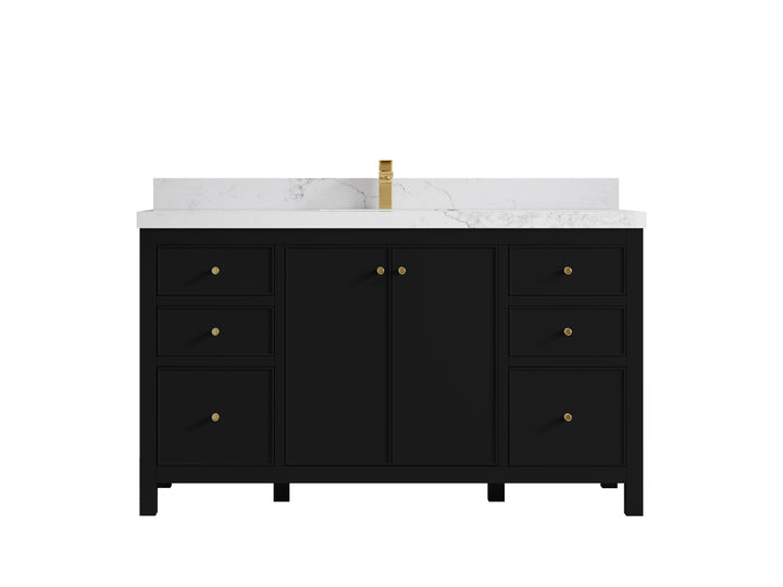 Chicago 60 in. W x 22 in. D Single Sink Bathroom Vanity - photo 19