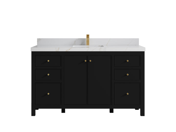 Chicago 60 in. W x 22 in. D Single Sink Bathroom Vanity - photo 21