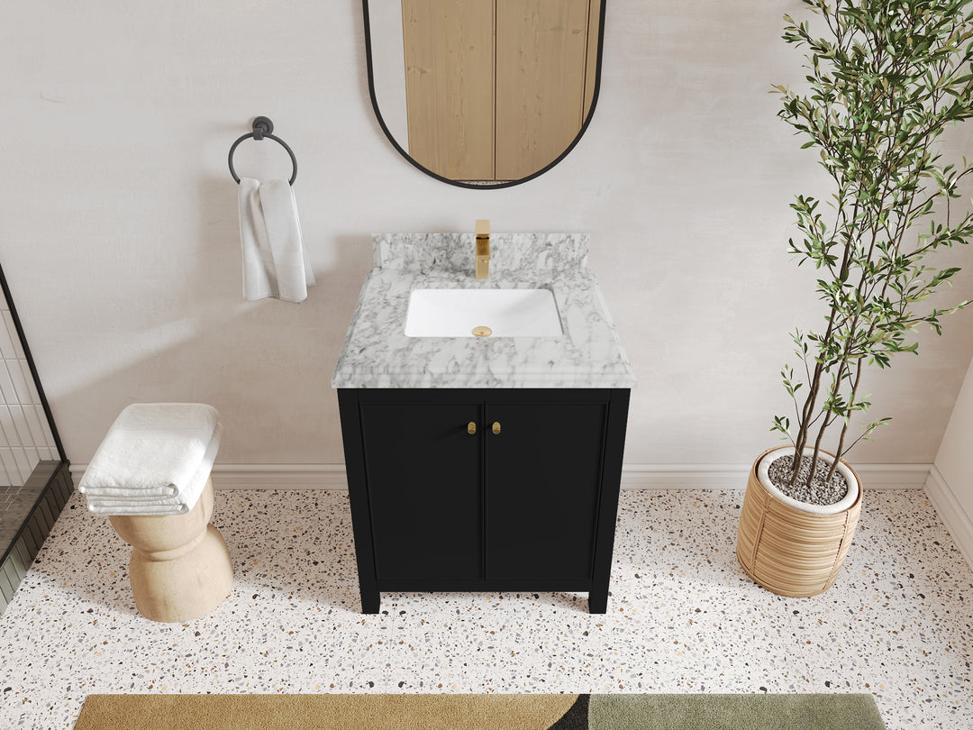 Chicago 30 in. W x 22 in. D Single Sink Bathroom Vanity