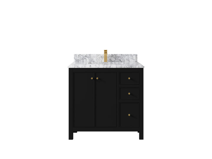 Chicago 36 in. W x 22 in. D Center Sink Bathroom Vanity - photo 23