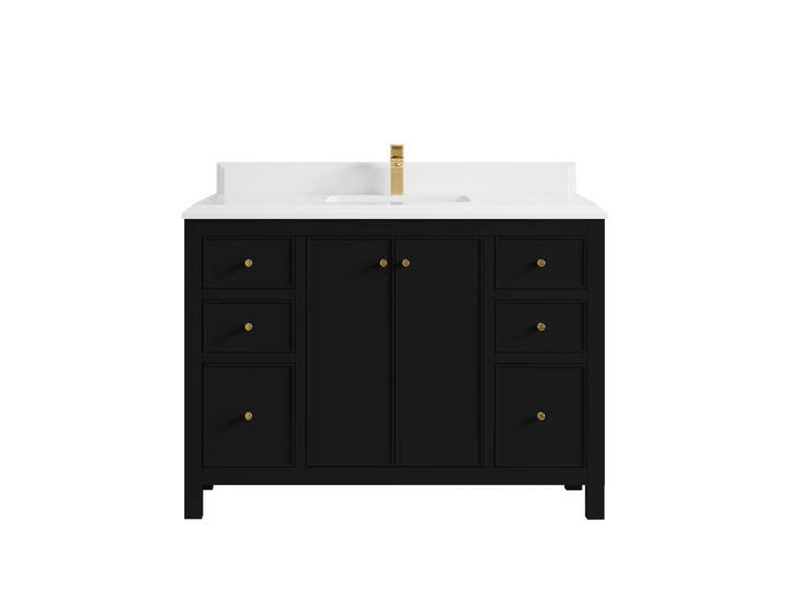 Chicago 48 in. W x 22 in. D Single Sink Bathroom Vanity - photo 29