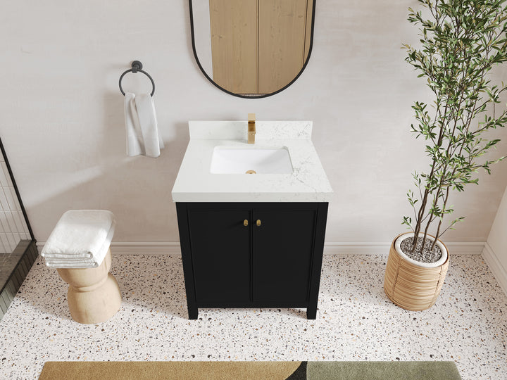 Chicago 30 in. W x 22 in. D Single Sink Bathroom Vanity - photo 30