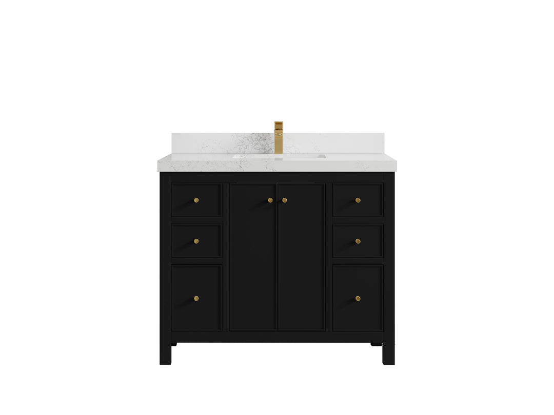 Chicago 42 in. W x 22 in. D Single Sink Bathroom Vanity