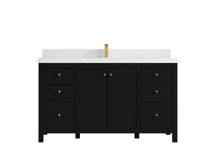 Chicago 60 in. W x 22 in. D Single Sink Bathroom Vanity - photo 31