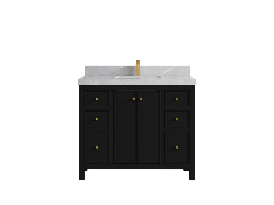 Chicago 42 in. W x 22 in. D Single Sink Bathroom Vanity