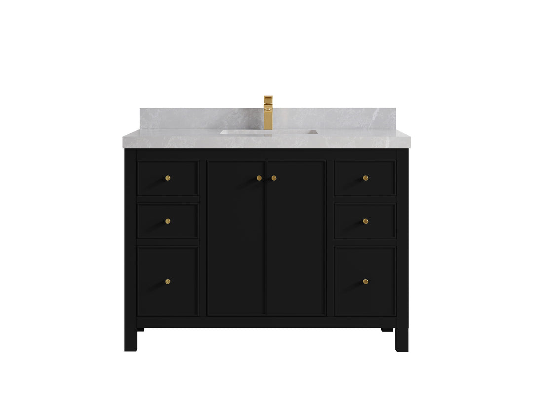 Chicago 48 in. W x 22 in. D Single Sink Bathroom Vanity