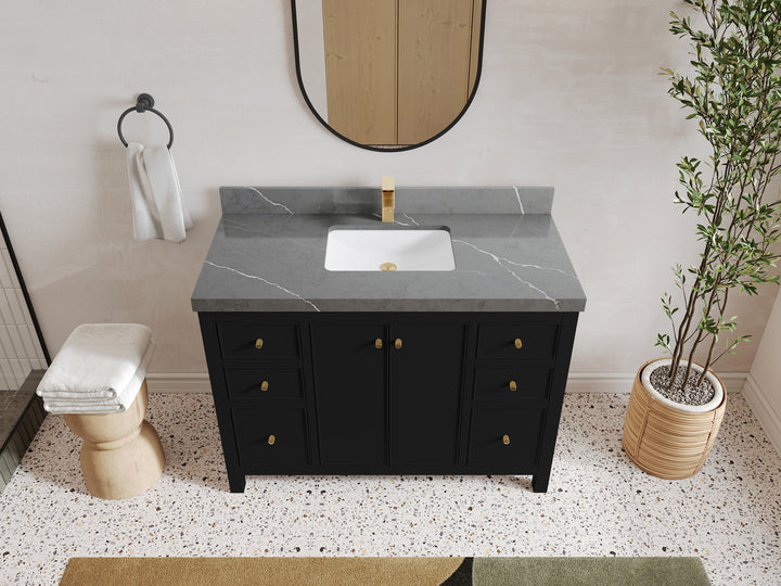 Chicago 48 in. W x 22 in. D Single Sink Bathroom Vanity - photo 32