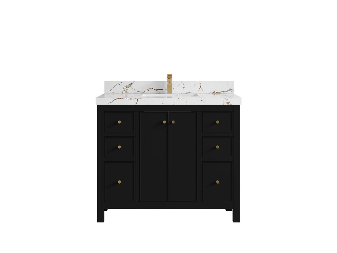 Chicago 42 in. W x 22 in. D Single Sink Bathroom Vanity