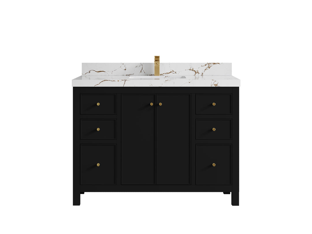 Chicago 48 in. W x 22 in. D Single Sink Bathroom Vanity