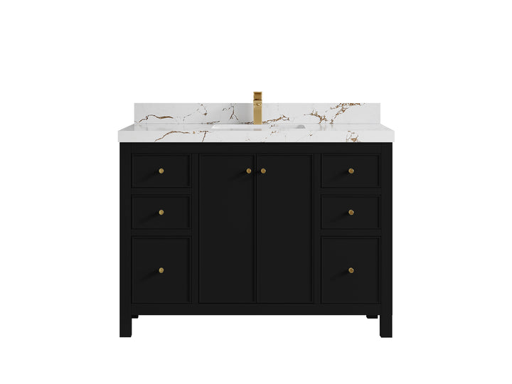 Chicago 48 in. W x 22 in. D Single Sink Bathroom Vanity - photo 35
