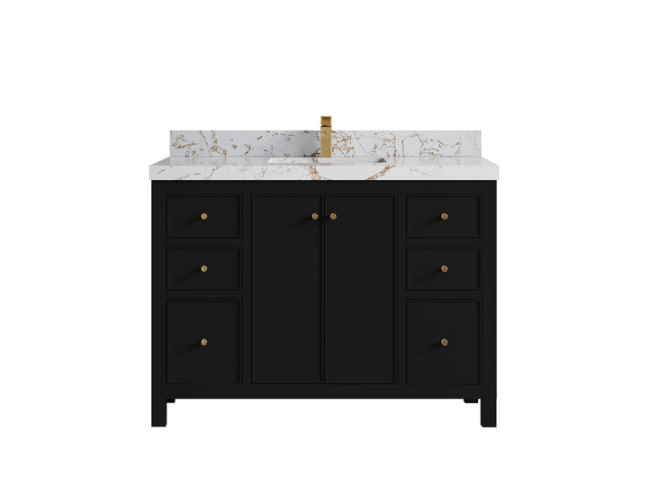 Chicago 48 in. W x 22 in. D Single Sink Bathroom Vanity - photo 41