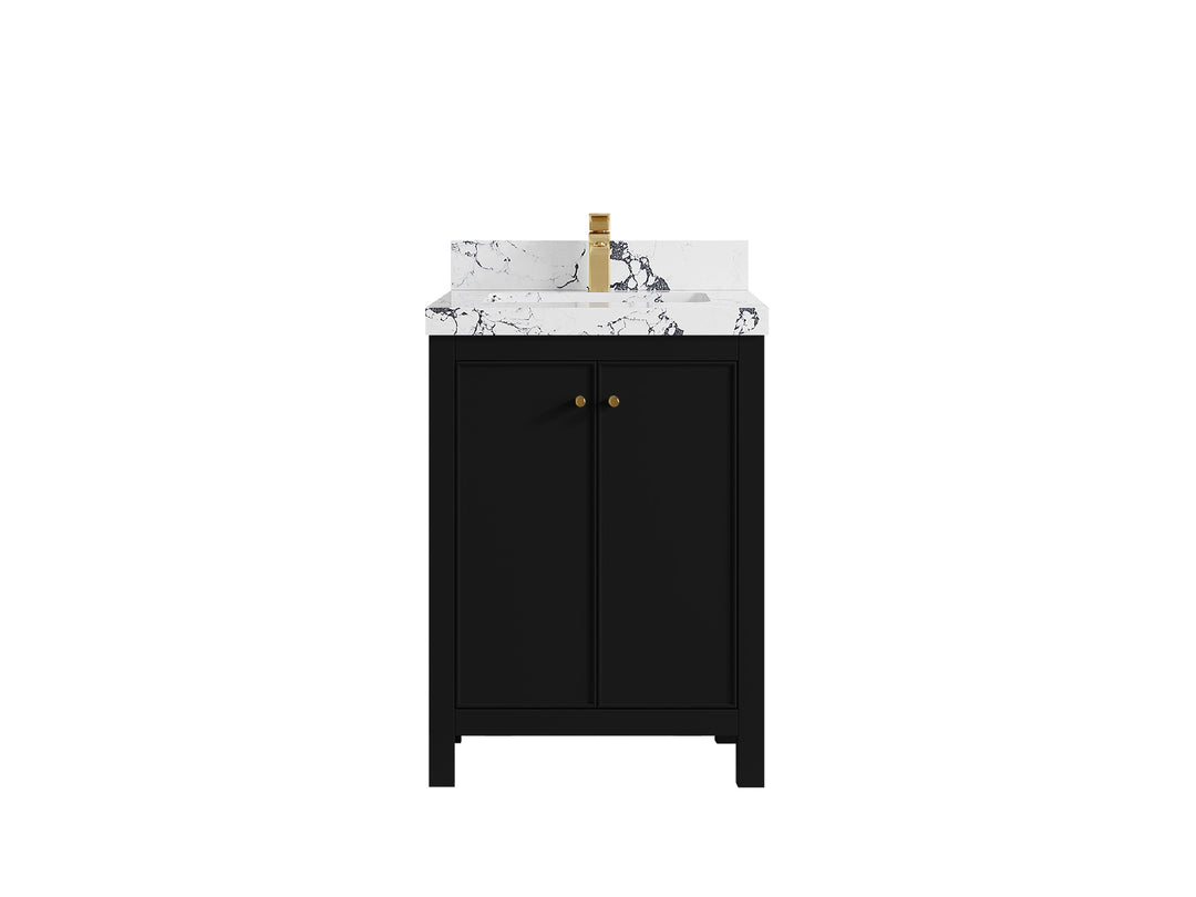 Chicago 24 in. W x 22 in. D Single Sink Bathroom Vanity