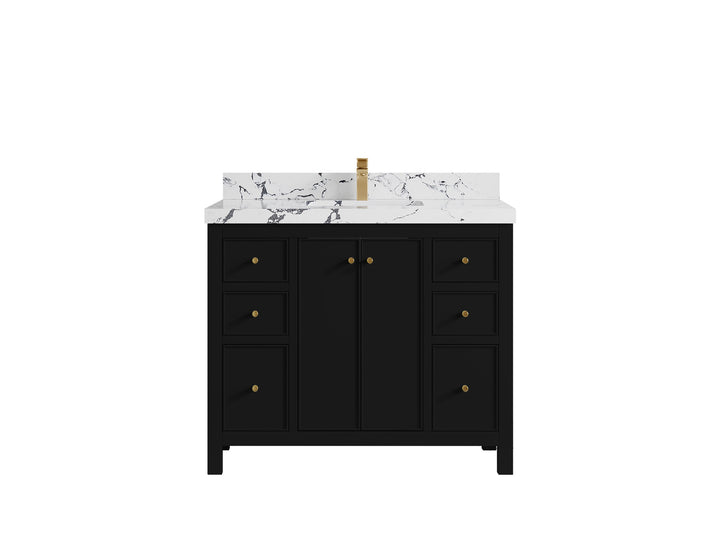 Chicago 42 in. W x 22 in. D Single Sink Bathroom Vanity - photo 41