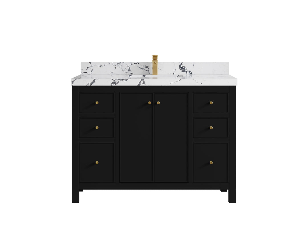 Chicago 48 in. W x 22 in. D Single Sink Bathroom Vanity