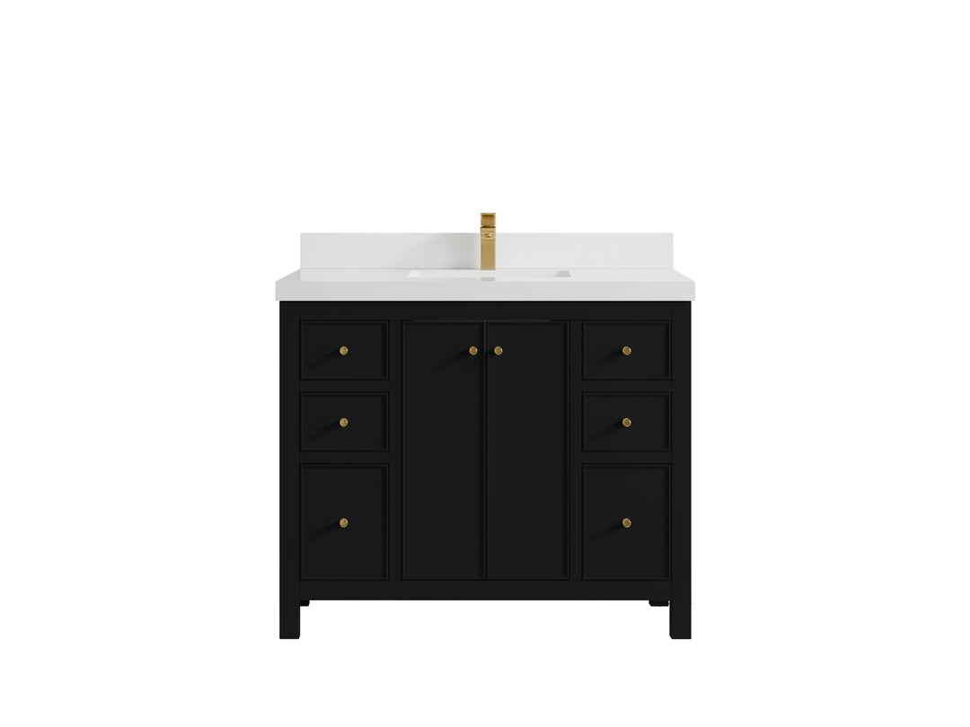 Chicago 42 in. W x 22 in. D Single Sink Bathroom Vanity