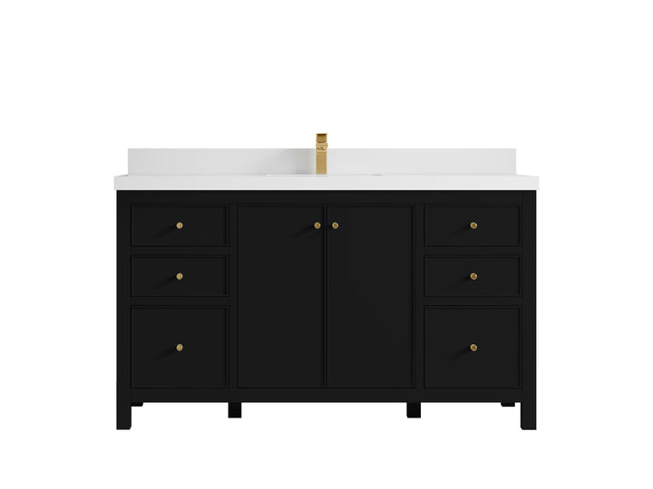 Chicago 60 in. W x 22 in. D Single Sink Bathroom Vanity - photo 45