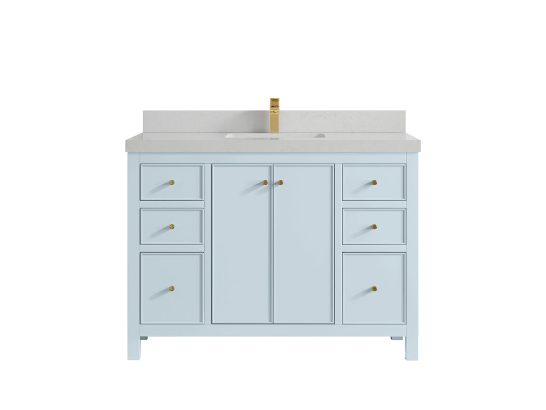 Chicago 48 in. W x 22 in. D Single Sink Bathroom Vanity