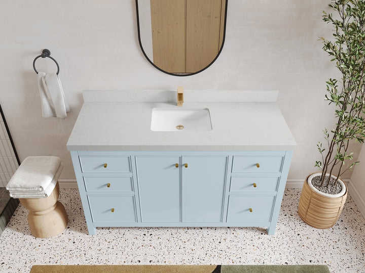 Chicago 60 in. W x 22 in. D Single Sink Bathroom Vanity - photo 12