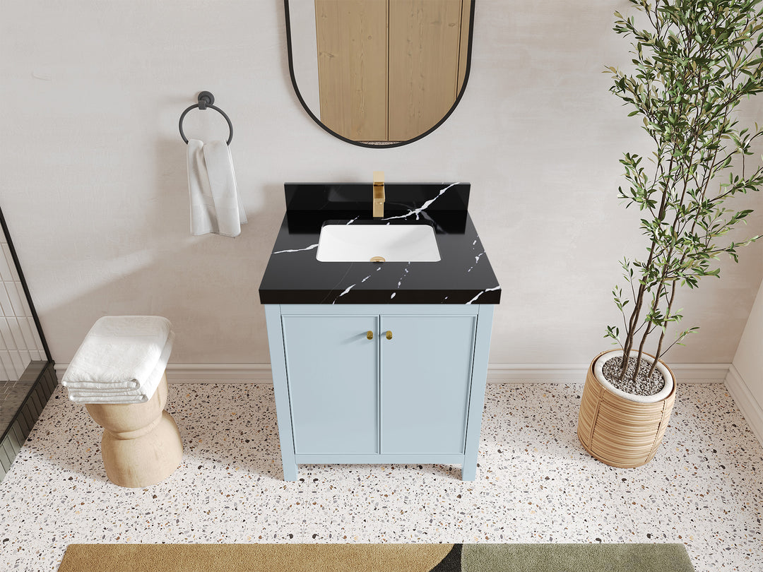 Chicago 30 in. W x 22 in. D Single Sink Bathroom Vanity