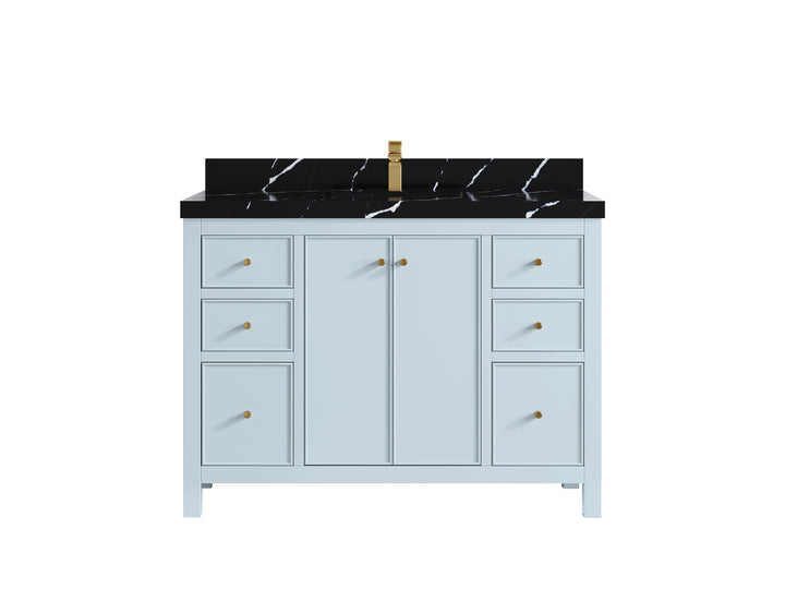 Chicago 48 in. W x 22 in. D Single Sink Bathroom Vanity - photo 9