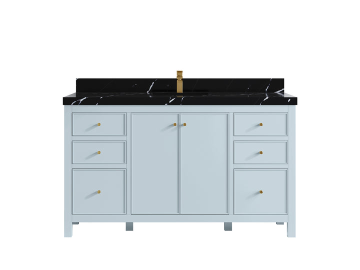 Chicago 60 in. W x 22 in. D Single Sink Bathroom Vanity - photo 9