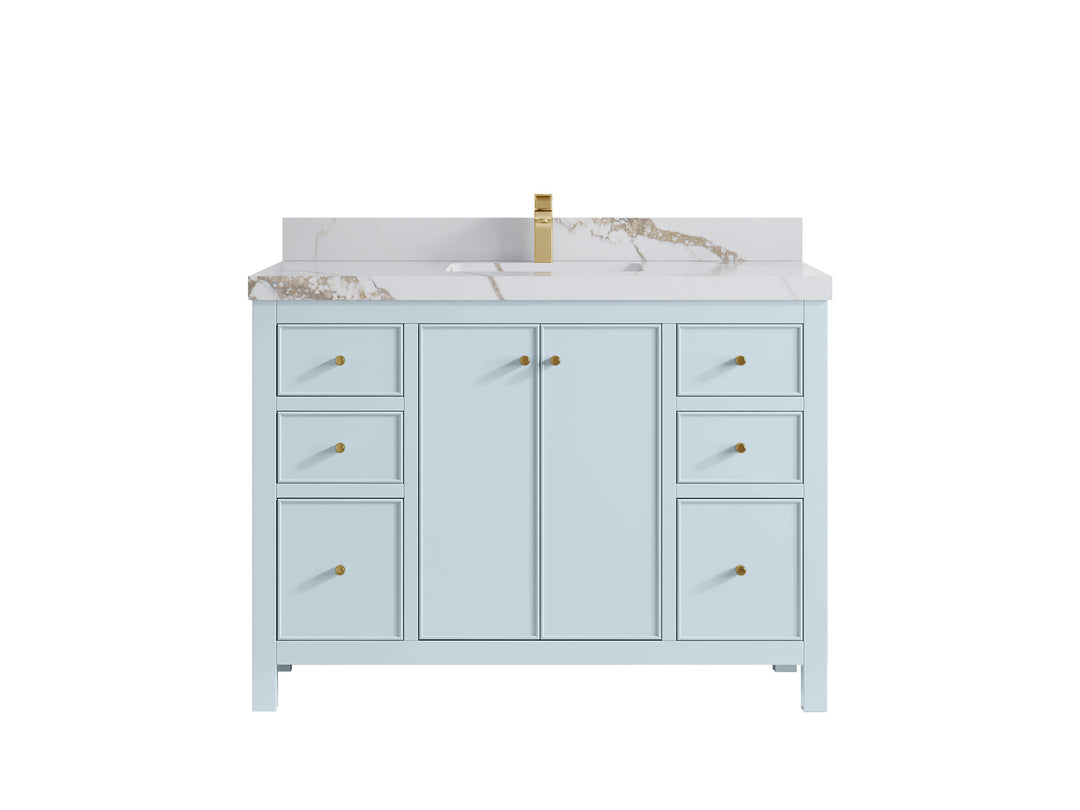 Chicago 48 in. W x 22 in. D Single Sink Bathroom Vanity