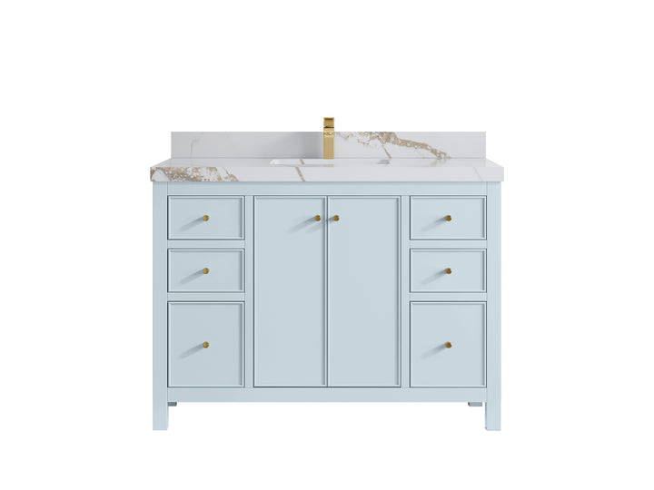 Chicago 48 in. W x 22 in. D Single Sink Bathroom Vanity - photo 15