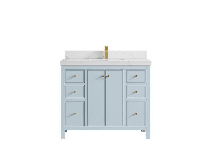 Chicago 42 in. W x 22 in. D Single Sink Bathroom Vanity - photo 17