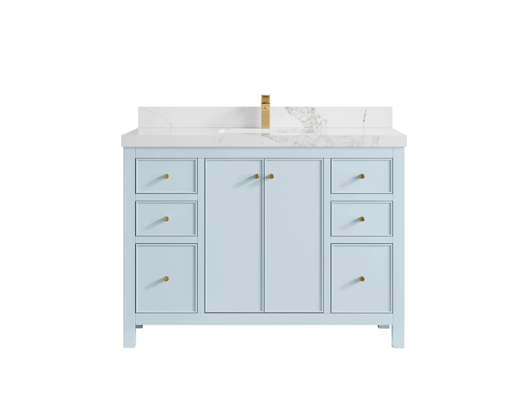 Chicago 48 in. W x 22 in. D Single Sink Bathroom Vanity