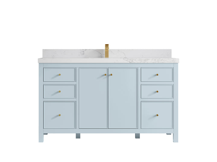Chicago 60 in. W x 22 in. D Single Sink Bathroom Vanity - photo 19