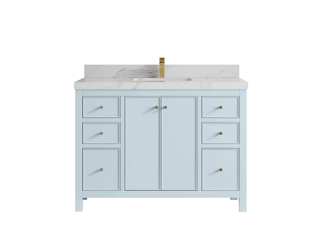 Chicago 48 in. W x 22 in. D Single Sink Bathroom Vanity