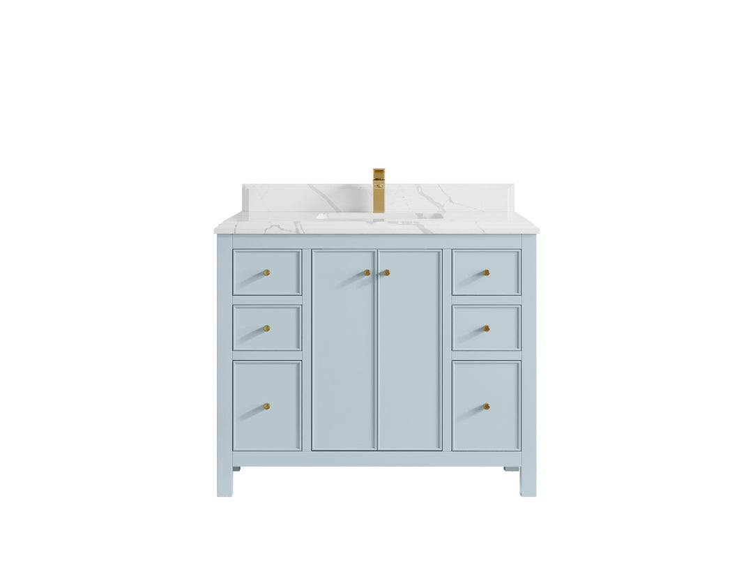 Chicago 42 in. W x 22 in. D Single Sink Bathroom Vanity