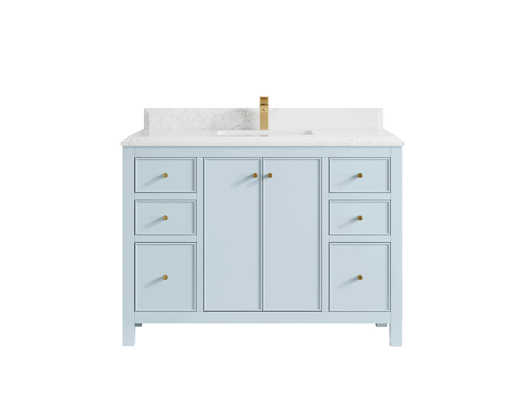 Chicago 48 in. W x 22 in. D Single Sink Bathroom Vanity