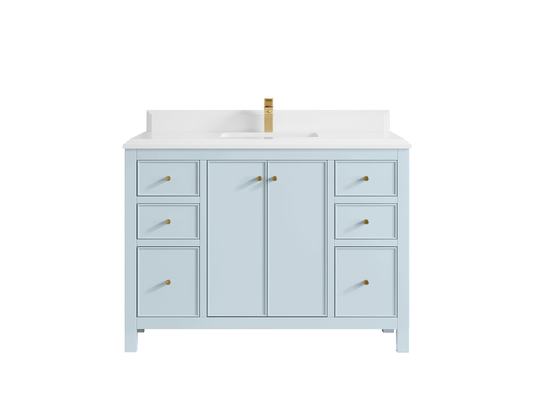 Chicago 48 in. W x 22 in. D Single Sink Bathroom Vanity