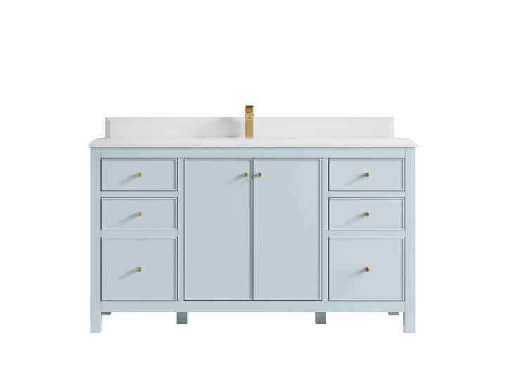 Chicago 60 in. W x 22 in. D Single Sink Bathroom Vanity - photo 27