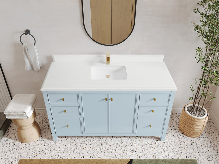 Chicago 60 in. W x 22 in. D Single Sink Bathroom Vanity - photo 26