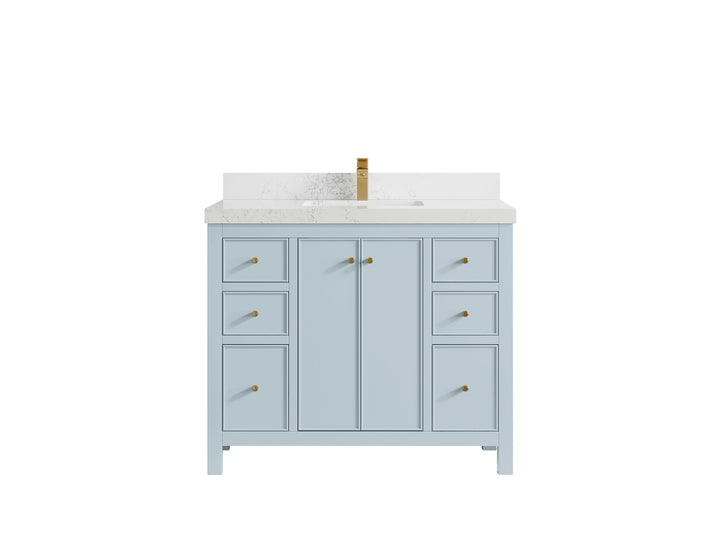 Chicago 42 in. W x 22 in. D Single Sink Bathroom Vanity - photo 31