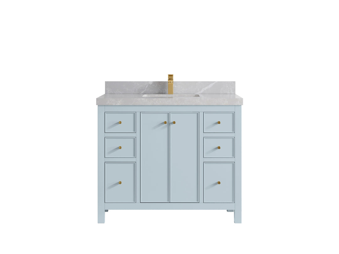 Chicago 42 in. W x 22 in. D Single Sink Bathroom Vanity