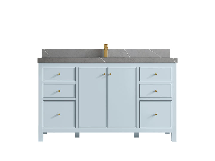 Chicago 60 in. W x 22 in. D Single Sink Bathroom Vanity - photo 33