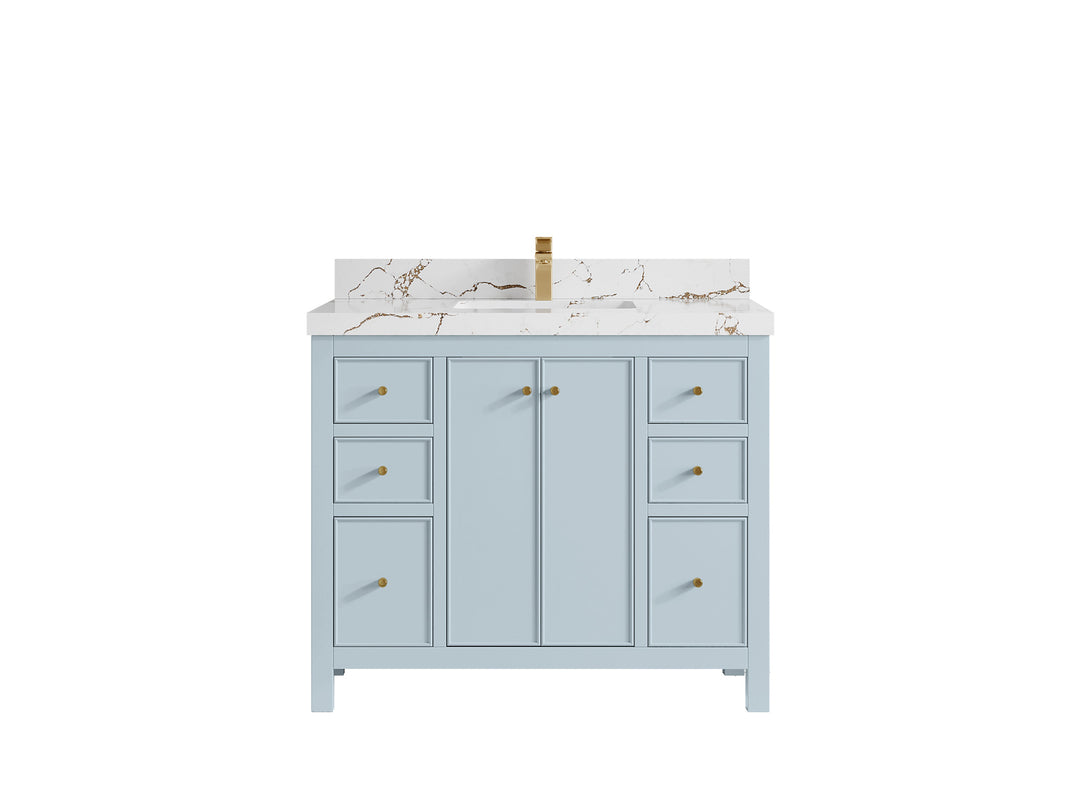 Chicago 42 in. W x 22 in. D Single Sink Bathroom Vanity
