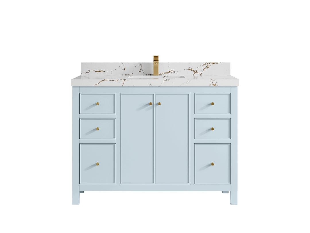 Chicago 48 in. W x 22 in. D Single Sink Bathroom Vanity