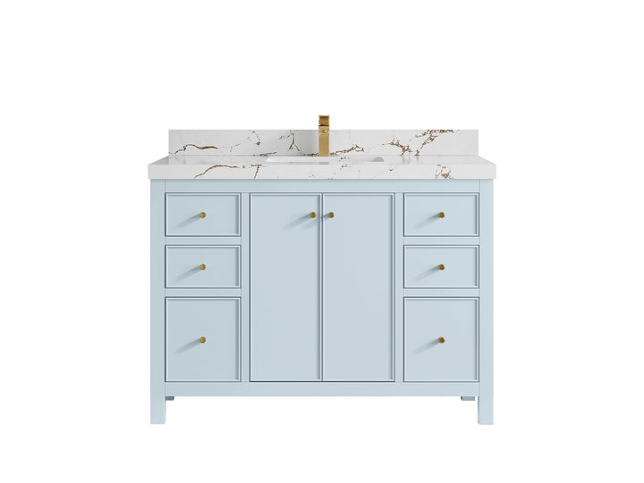 Chicago 48 in. W x 22 in. D Single Sink Bathroom Vanity - photo 37