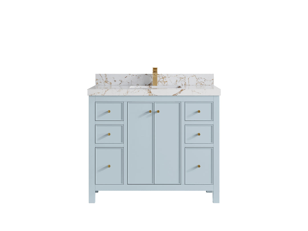 Chicago 42 in. W x 22 in. D Single Sink Bathroom Vanity