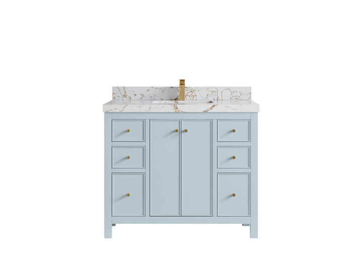 Chicago 42 in. W x 22 in. D Single Sink Bathroom Vanity - photo 39