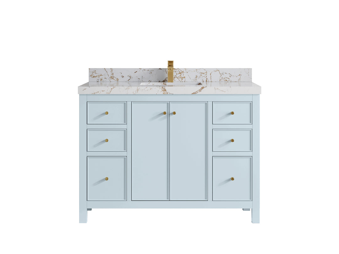 Chicago 48 in. W x 22 in. D Single Sink Bathroom Vanity
