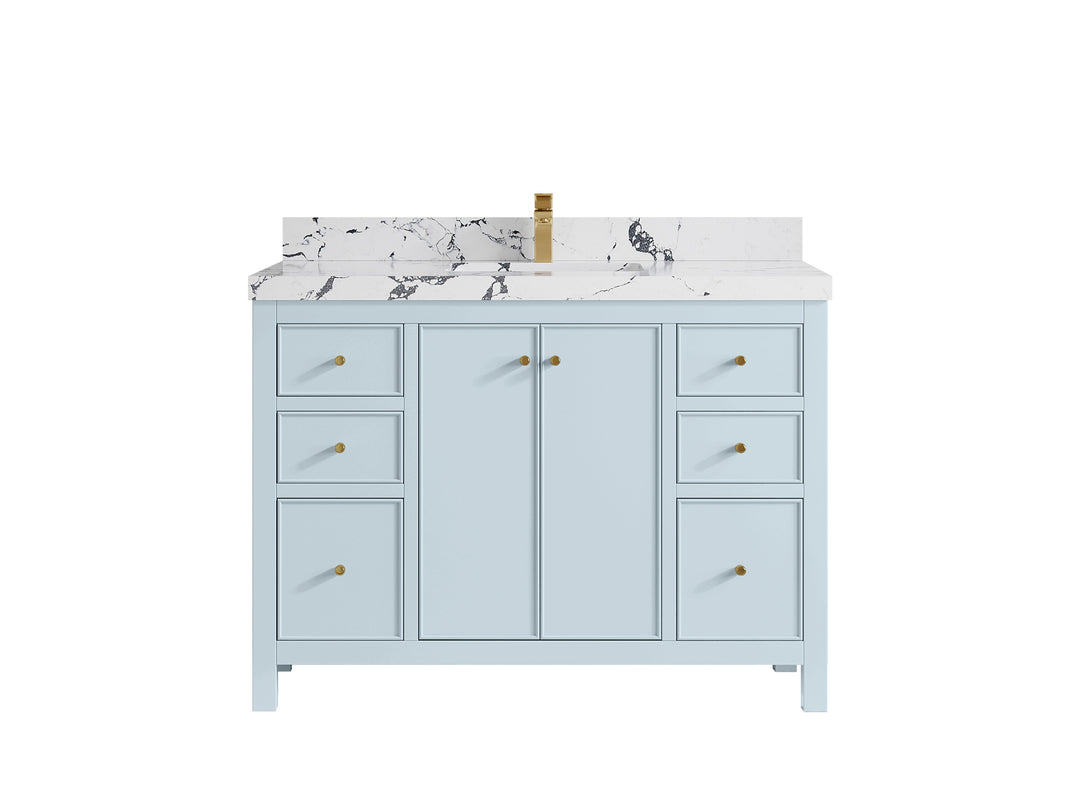 Chicago 48 in. W x 22 in. D Single Sink Bathroom Vanity